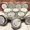 2oz Tin Candles, for Party Favors Wedding Engagement Birthday and Special Memorial with Personalized Labels